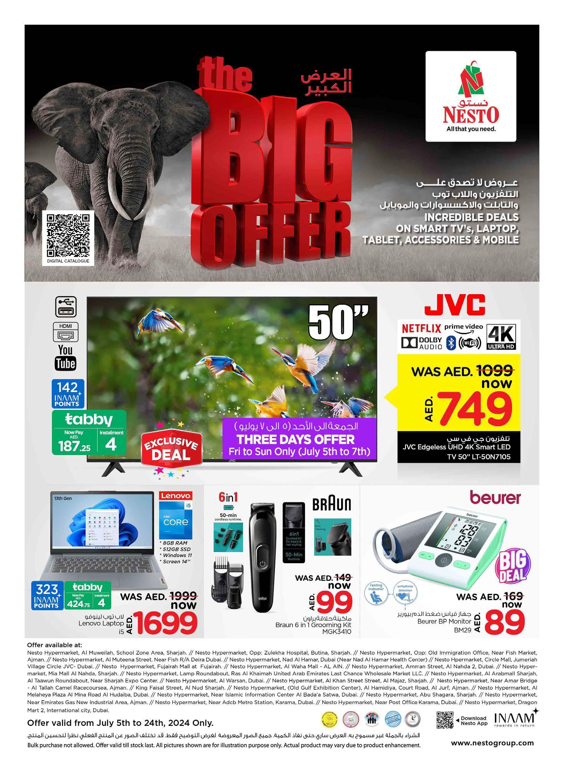 Nesto - The Big Offer till 24th July