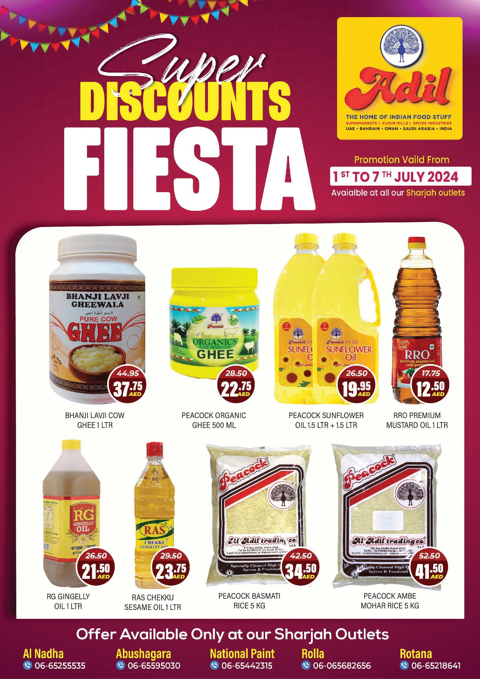 Adil - Super Discounts Fiesta 1st to 7th July 2024